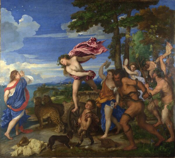 Baco y Ariadna – Tiziano Tiziano mx.artemisreproduction.com