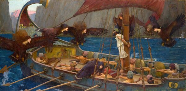 Ulises y las Sirenas – John William Waterhouse John William Waterhouse mx.artemisreproduction.com