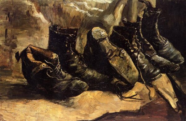 Tres pares de zapatos – Van Gogh Vincent Van Gogh mx.artemisreproduction.com