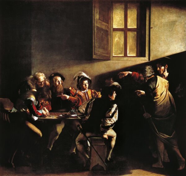 La vocación de San Mateo – Caravaggio Caravaggio mx.artemisreproduction.com