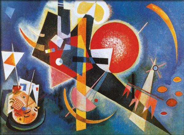 En el azul – Vassily Kandinsky Vasili Kandinski mx.artemisreproduction.com