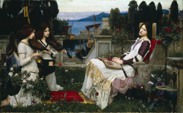 Santa Cecilia – John William Waterhouse Cuadros Populares mx.artemisreproduction.com