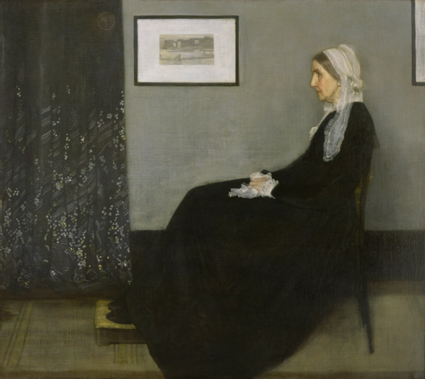 Arreglo en gris y negro n°1 – James Abbott McNeill Whistler Cuadros Populares mx.artemisreproduction.com