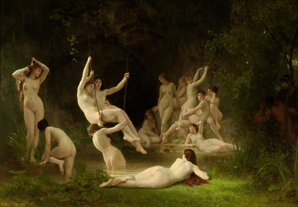 El Nymphaeum – William Bouguereau William Bouguereau mx.artemisreproduction.com