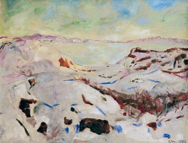 El invierno en Kragerö – Edvard Munch Edvard Munch mx.artemisreproduction.com