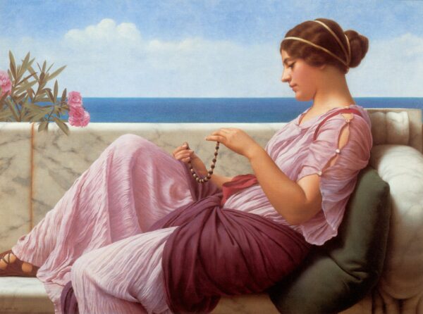 Un souvenir – John William Godward John William Godward mx.artemisreproduction.com