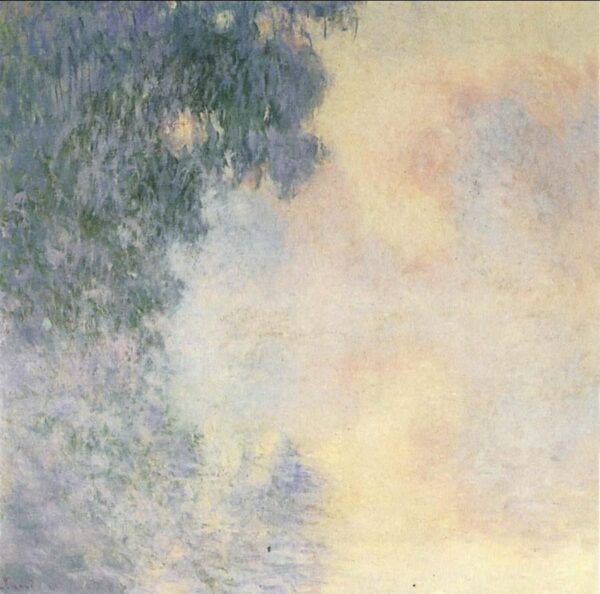 Brazos del Sena cerca de Giverny, niebla – Claude Monet Claude Monet mx.artemisreproduction.com