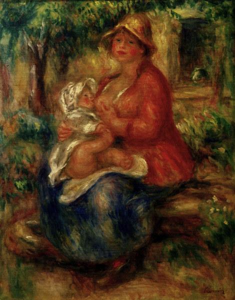 Aline Charigot, en reposo – Pierre-Auguste Renoir Pierre-Auguste Renoir mx.artemisreproduction.com