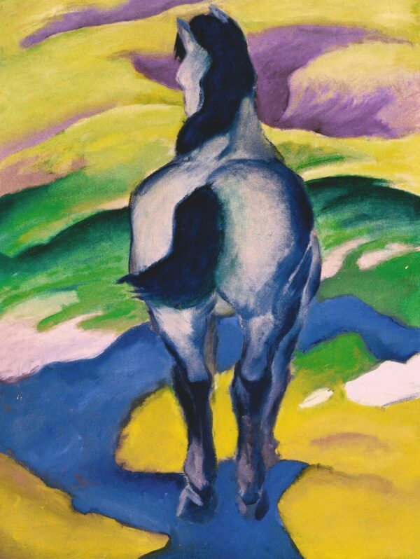 Caballo azul II – Franz Marc Franz Marc mx.artemisreproduction.com