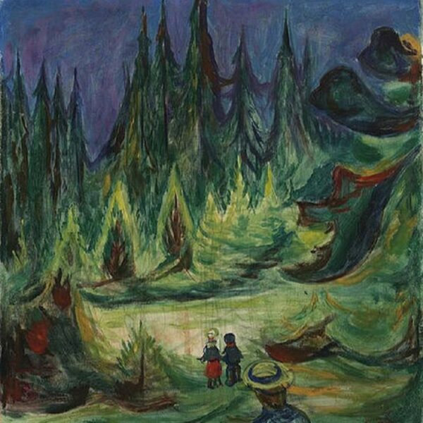 El bosque encantado – Edvard Munch Edvard Munch mx.artemisreproduction.com