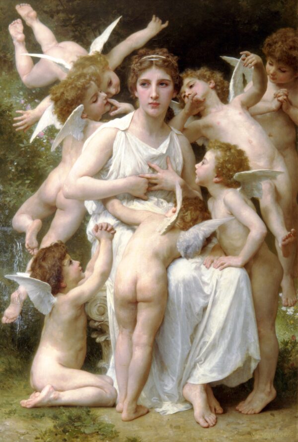 Agresión – William Bouguereau William Bouguereau mx.artemisreproduction.com