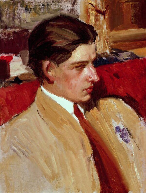 Autorretrato de perfil – Sorolla Joaquín Sorolla mx.artemisreproduction.com