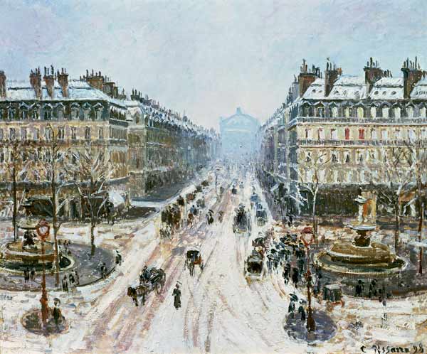 Avenida de la Ópera – Edouard Manet Édouard Manet mx.artemisreproduction.com