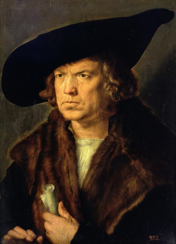 Retrato de un hombre – Albrecht Dürer Albrecht Dürer mx.artemisreproduction.com