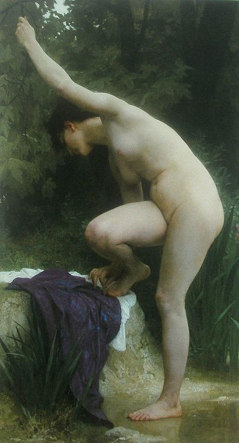 Bañista de William Bouguereau William Bouguereau mx.artemisreproduction.com