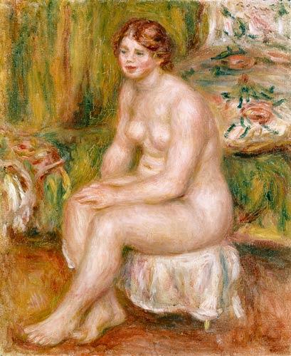 Una bañista – Pierre-Auguste Renoir Pierre-Auguste Renoir mx.artemisreproduction.com