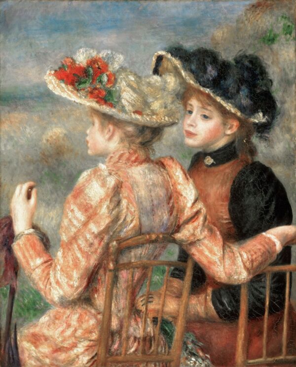 Dos jóvenes sentadas – Pierre-Auguste Renoir Pierre-Auguste Renoir mx.artemisreproduction.com