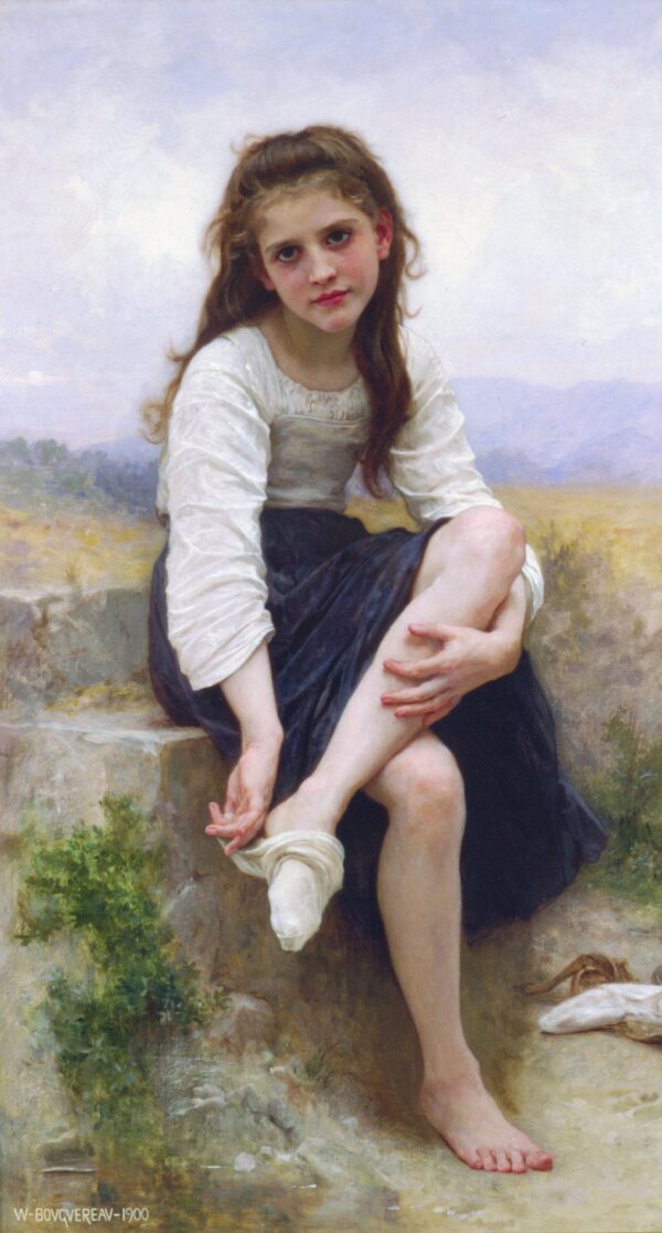 Antes del baño – William Bouguereau William Bouguereau mx.artemisreproduction.com