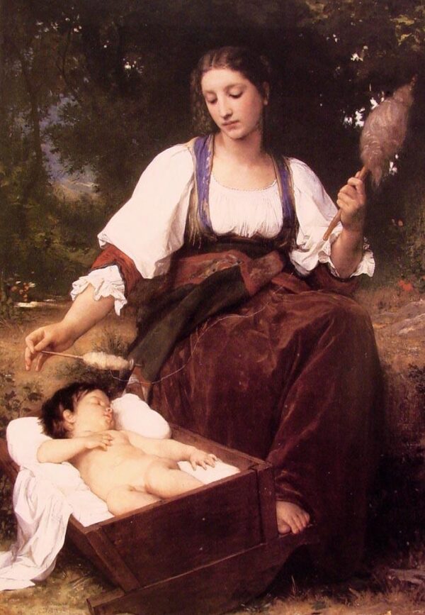 Berceuse – William Bouguereau se traduce como “Canción de cuna – William Bouguereau William Bouguereau mx.artemisreproduction.com