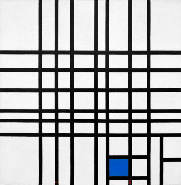 Composición n° 12 – Mondrian Piet Mondrian mx.artemisreproduction.com