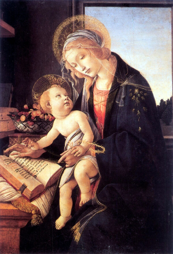 Nuestra Señora del Libro t – Sandro Botticelli Sandro Botticelli mx.artemisreproduction.com