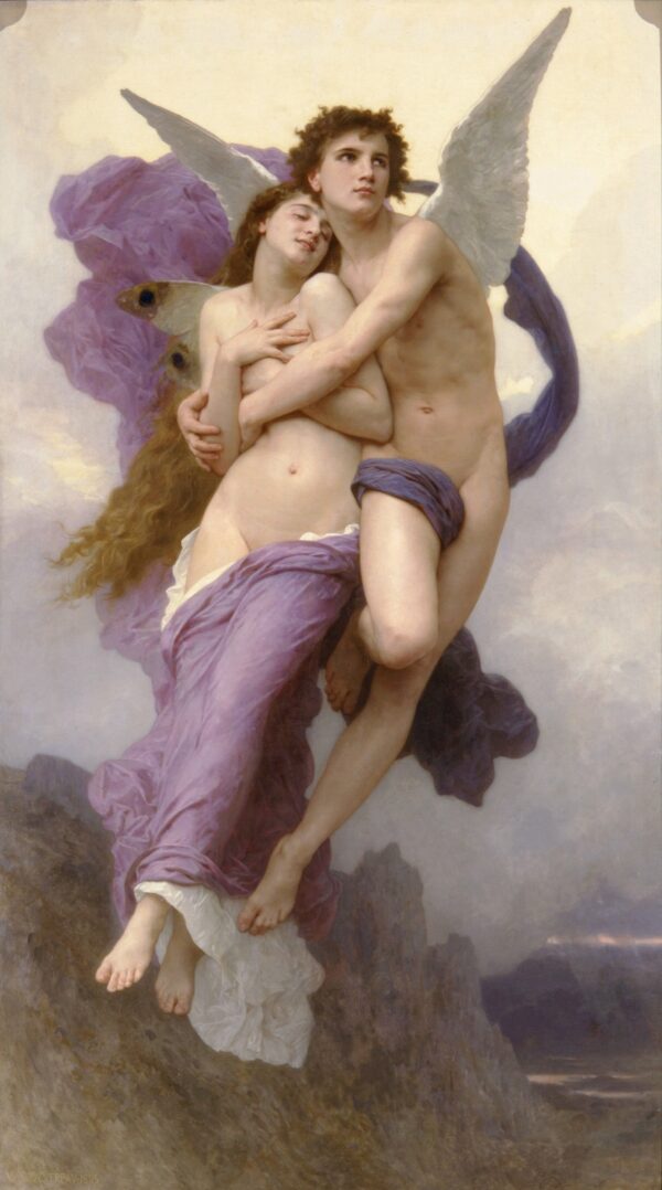 El rapto de Psique – William Bouguereau William Bouguereau mx.artemisreproduction.com