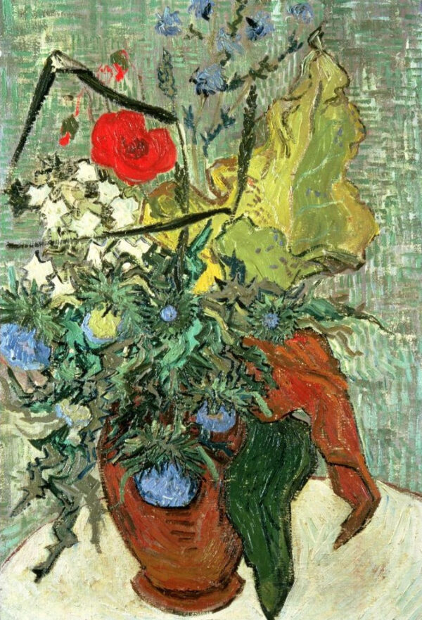 Ramo de flores silvestres – Van Gogh Vincent Van Gogh mx.artemisreproduction.com