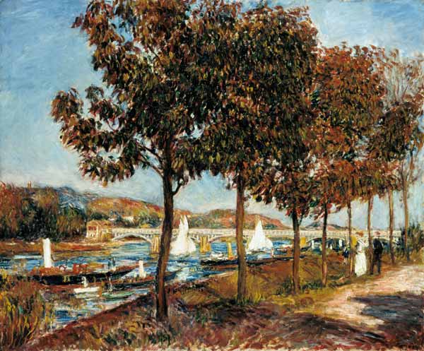 El puente de Argenteuil – Pierre-Auguste Renoir Pierre-Auguste Renoir mx.artemisreproduction.com