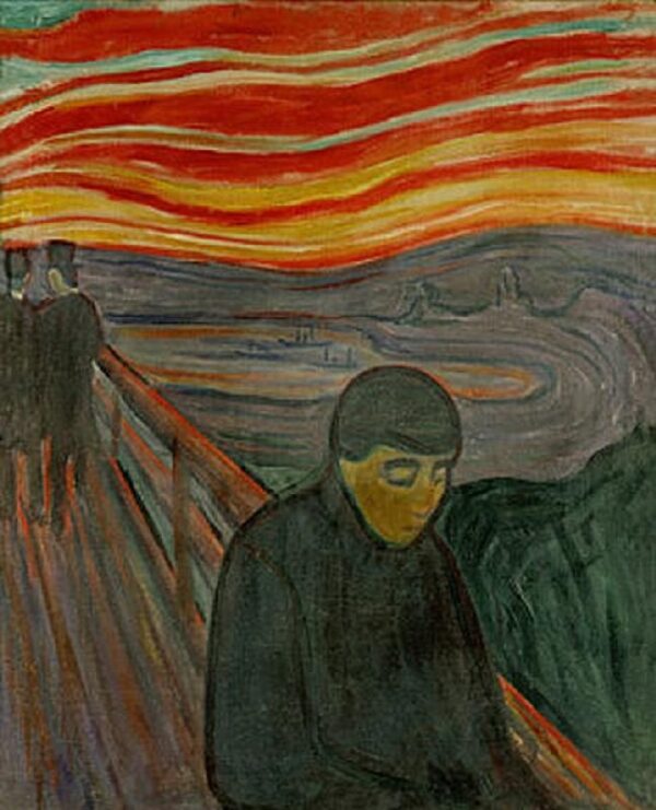 Desesperación de Edvard Munch Edvard Munch mx.artemisreproduction.com