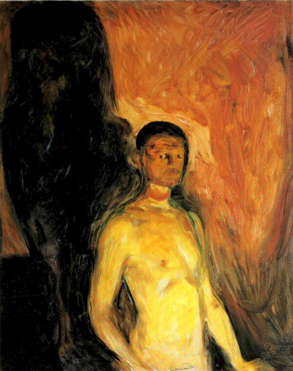 Autorretrato en el infierno – Edvard Munch Edvard Munch mx.artemisreproduction.com