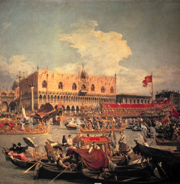 Canaletto / El regreso del Bucentauro – Giovanni Antonio Canal Giovanni Antonio Canal mx.artemisreproduction.com