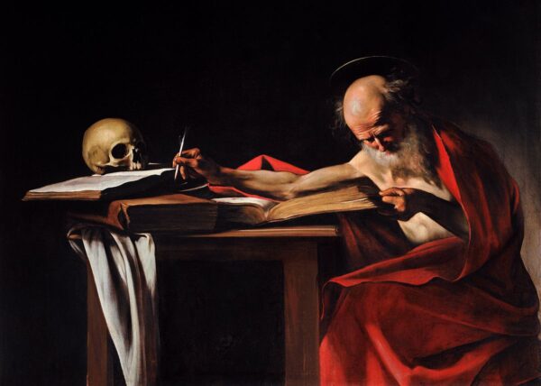 San Jerónimo escribiendo – Caravaggio Caravaggio mx.artemisreproduction.com