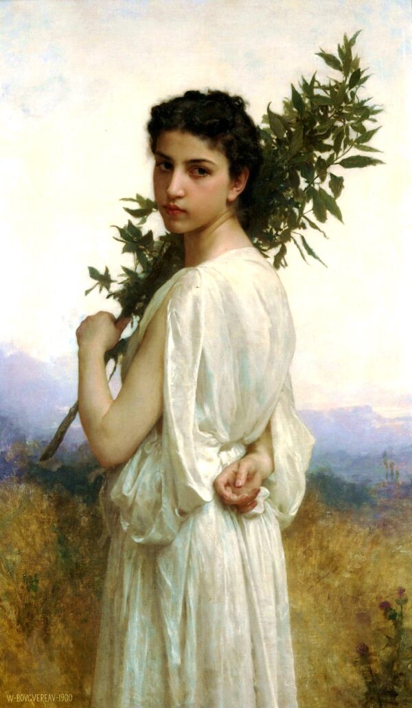 Rama de Laurel – William Bouguereau William Bouguereau mx.artemisreproduction.com