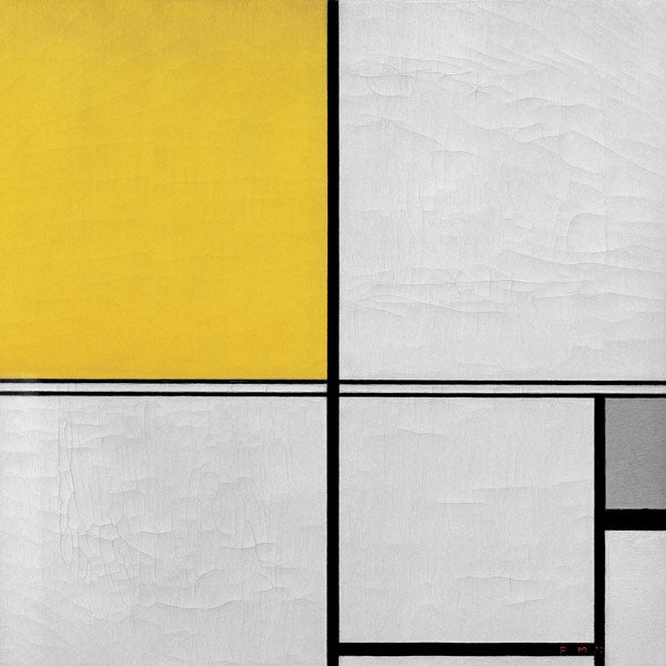 Composición con doble línea – Mondrian Piet Mondrian mx.artemisreproduction.com