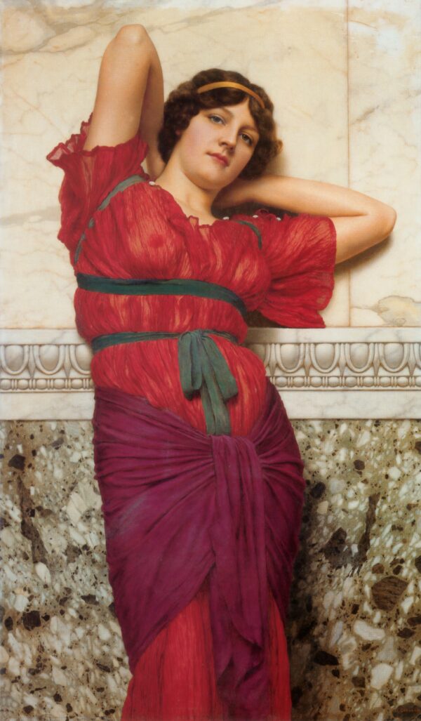 Contemplación – John William Godward John William Godward mx.artemisreproduction.com