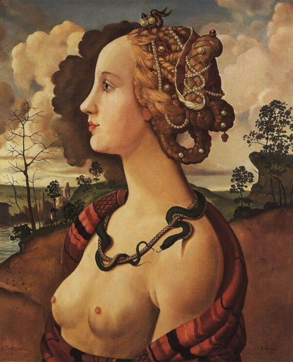 Copia de Simonetta Vespucci (1453-76) – Sandro Botticelli Sandro Botticelli mx.artemisreproduction.com