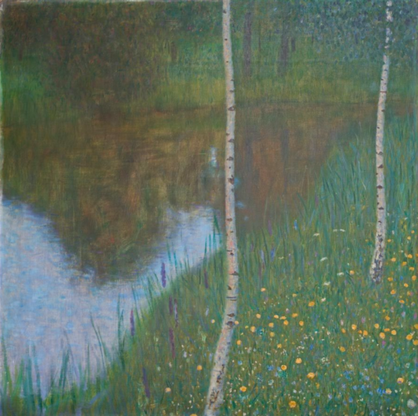 Borde de lago con abedules – Gustav Klimt Gustav Klimt mx.artemisreproduction.com