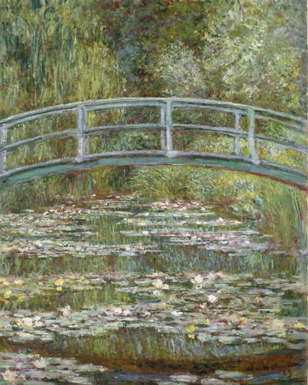 Puente sobre un estanque de nenúfares – Claude Monet Claude Monet mx.artemisreproduction.com