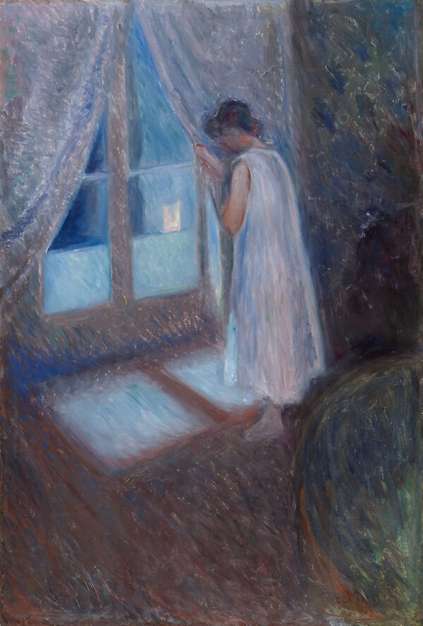 Chica mirando por la ventana – Edvard Munch Edvard Munch mx.artemisreproduction.com