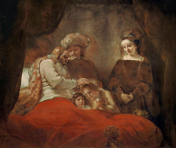 La oración de Jacob – Rembrandt van Rijn Rembrandt van Rijn mx.artemisreproduction.com