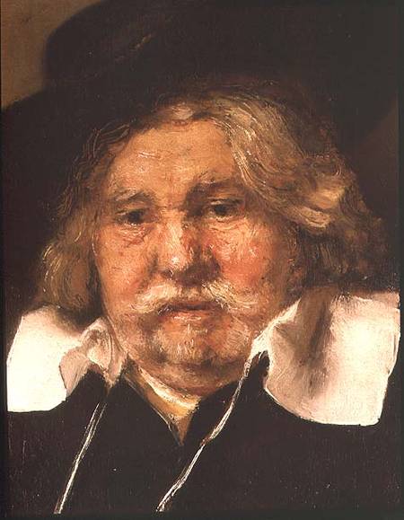 Detalle de un retrato de un anciano – Rembrandt van Rijn Rembrandt van Rijn mx.artemisreproduction.com