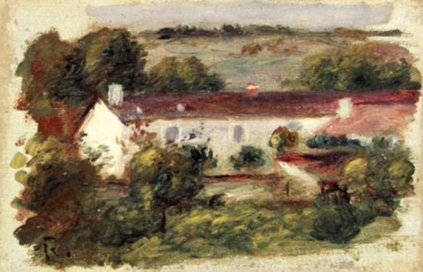 Casa en Essoyes – Pierre-Auguste Renoir Pierre-Auguste Renoir mx.artemisreproduction.com