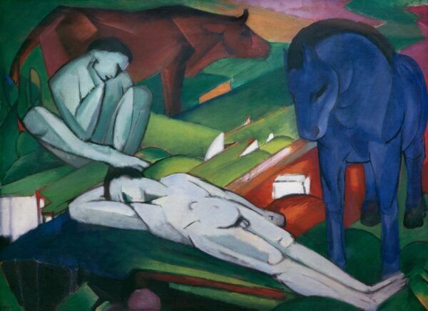 Los pastores – Franz Marc Franz Marc mx.artemisreproduction.com