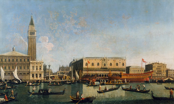 Venecia / Palacio de los Doges / Pintura / Siglo XVIII – Giovanni Antonio Canal Giovanni Antonio Canal mx.artemisreproduction.com