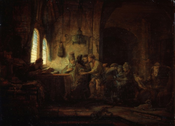 La parábola de los obreros de la viña – Rembrandt van Rijn Rembrandt van Rijn mx.artemisreproduction.com