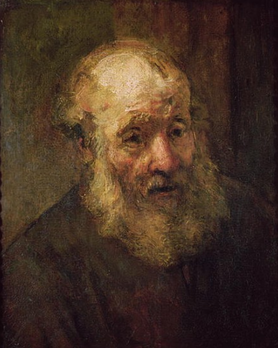 Cabeza de un anciano, hacia 1650 – Rembrandt van Rijn Rembrandt van Rijn mx.artemisreproduction.com