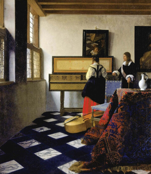 La lección de música (Vermeer) – Johannes Vermeer Johannes Vermeer mx.artemisreproduction.com