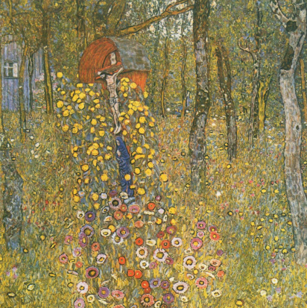 Jardín de campo con Cruz – Gustav Klimt Gustav Klimt mx.artemisreproduction.com