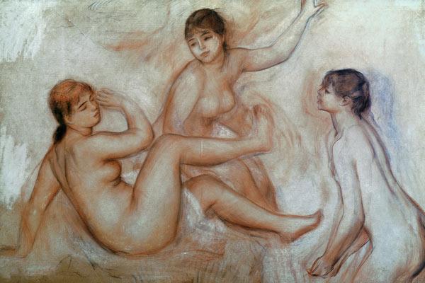 Baigneurs – Pierre-Auguste Renoir se traduce al español mexicano como “Baile de bañistas – Pierre-Auguste Renoir Pierre-Auguste Renoir mx.artemisreproduction.com