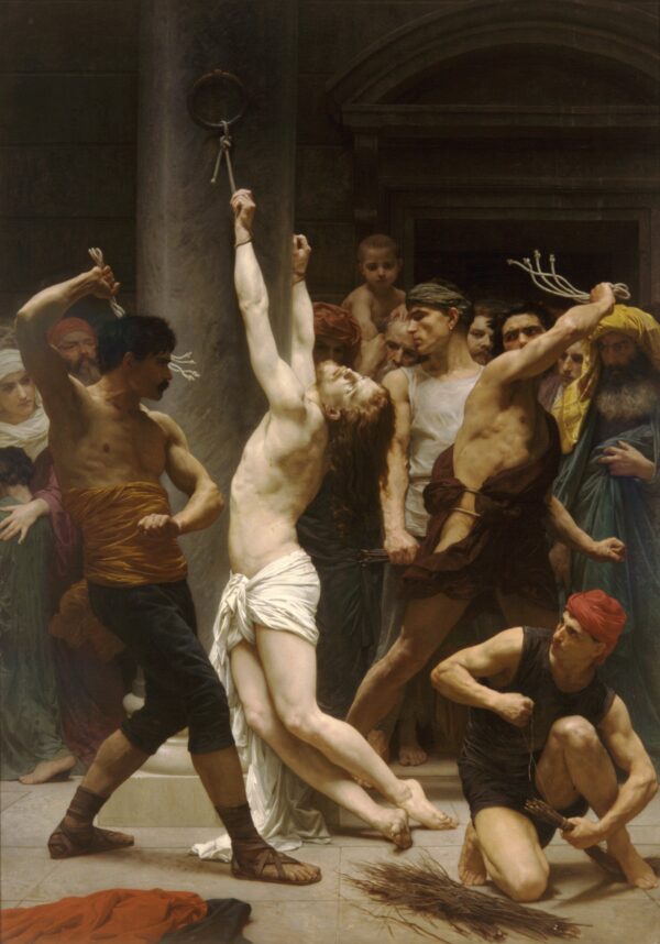 Flagelación de Nuestro Señor Jesucristo – William Bouguereau William Bouguereau mx.artemisreproduction.com